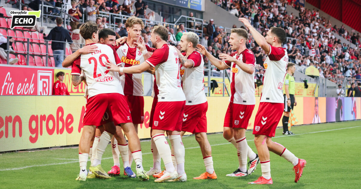 SSV Jahn Regensburg before a crucial home game against TSV Havelse