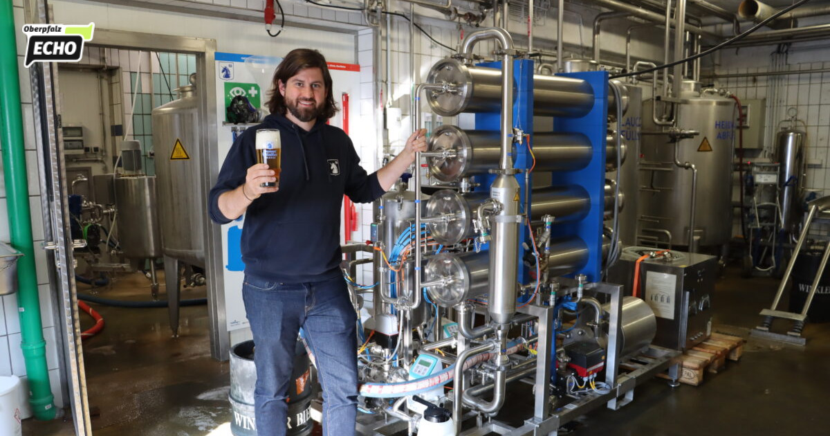 Brauerei Winkler in Amberg: Das neue alkoholfreie Helle ist ein absolutes ...