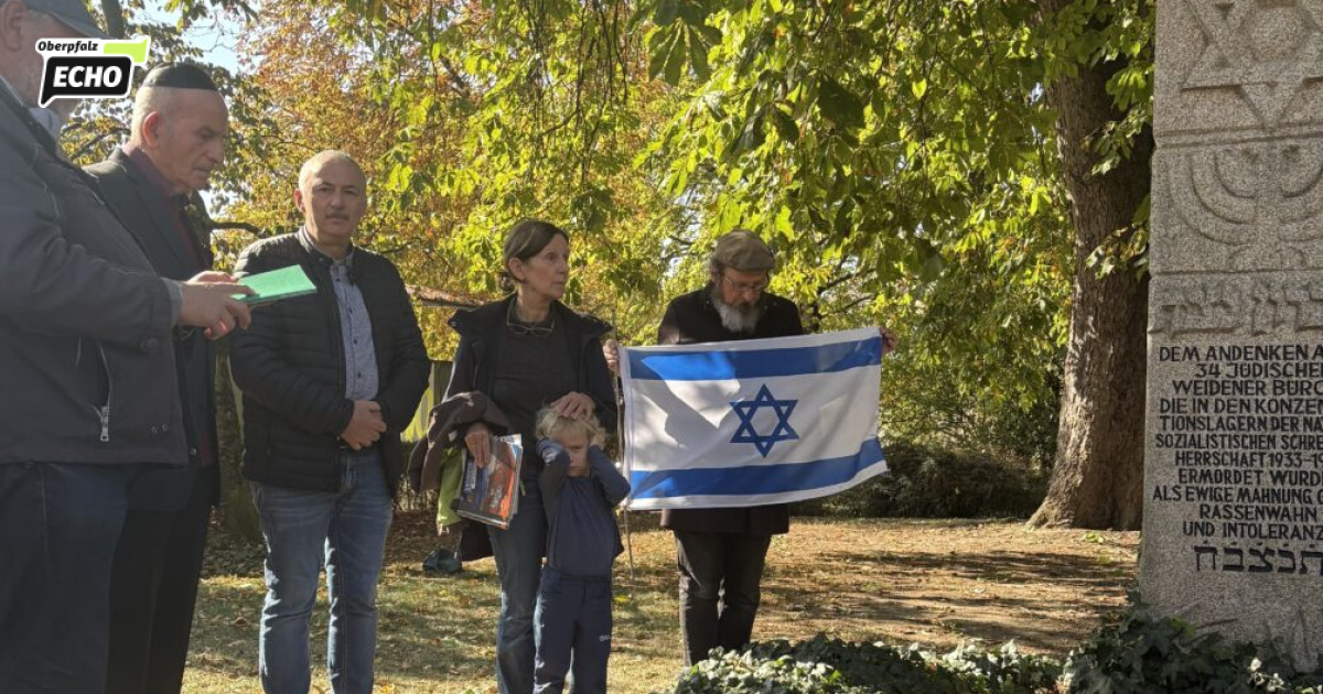 Drei Jahre nach dem Hamas-Massaker: Weiden setzt Zeichen gegen ...