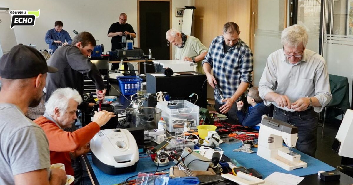 Repair-Café Weiden repariert 72 Geräte